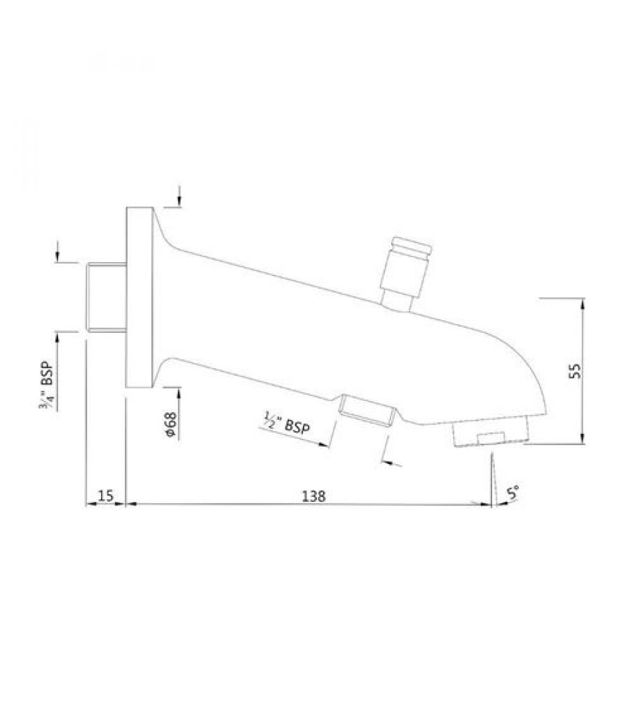 Bath Tub Spout| SPJ-461 |