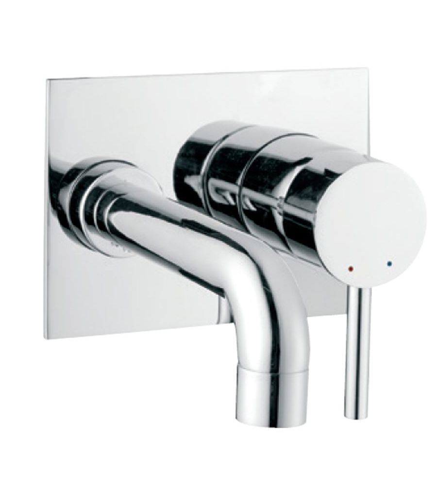 Single Lever High Flow Bath Filler (Concealed Body) Wall Mounted Model   | FLR-5135 l