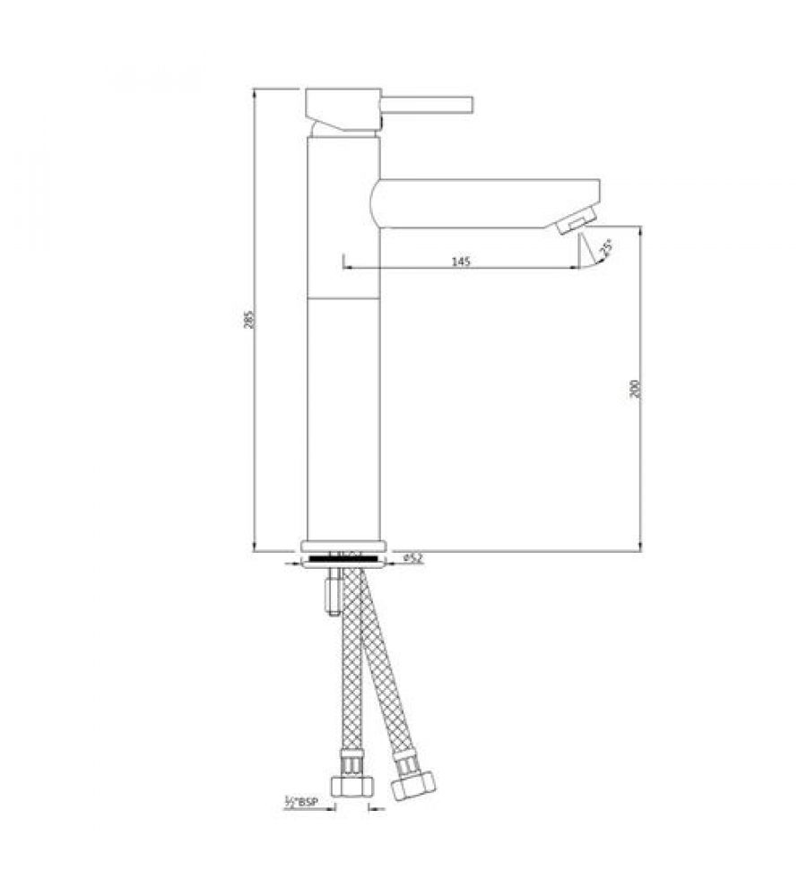 Single Lever Tall Boy | FLR-5005NB |
