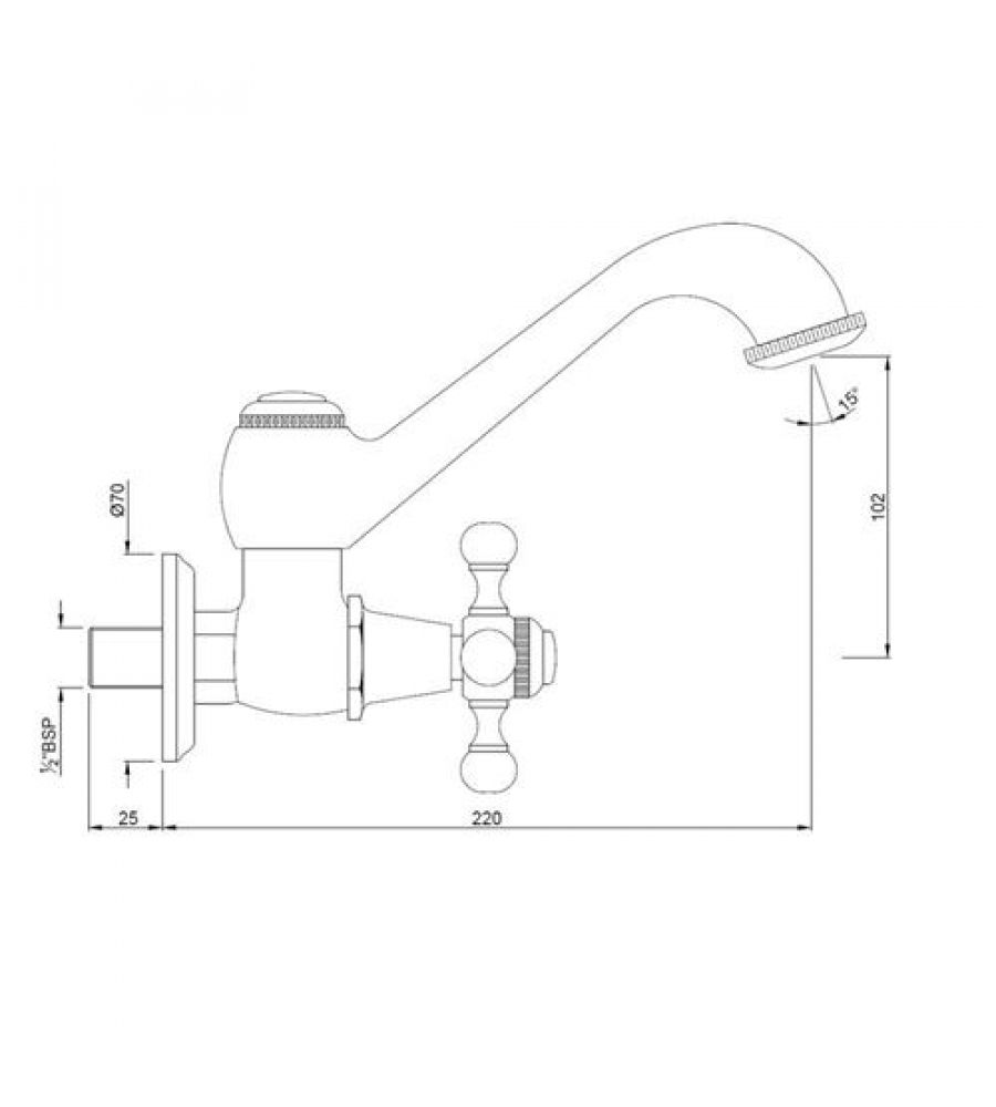 Sink Cock| QQT-7347|
