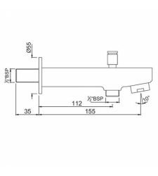 Bath Tub Spout | SPJ-29463 |