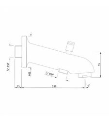 Bath Tub Spout| SPJ-461 |