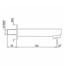 Bath Tub Spout|SPJ-29429