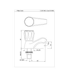 Pillar Cock | CON-011KN | Bib Cock |