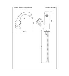 Swan Neck Tap| CON-123BKN |