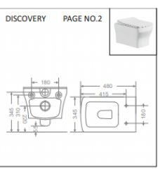 DISCOVERY GS/WH/3047 Wall Hung | Tornado | Slim UF