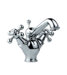 Basin Mixer | QQT-7169B | Central Hole | with Regular Spout | with Popup Waste System|
