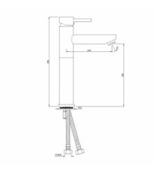 Single Lever Tall Boy | FLR-5005NB |